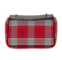 Tartan Darley, &pound;320, Handbags, Black/Red, Fabric/Leather, Back view